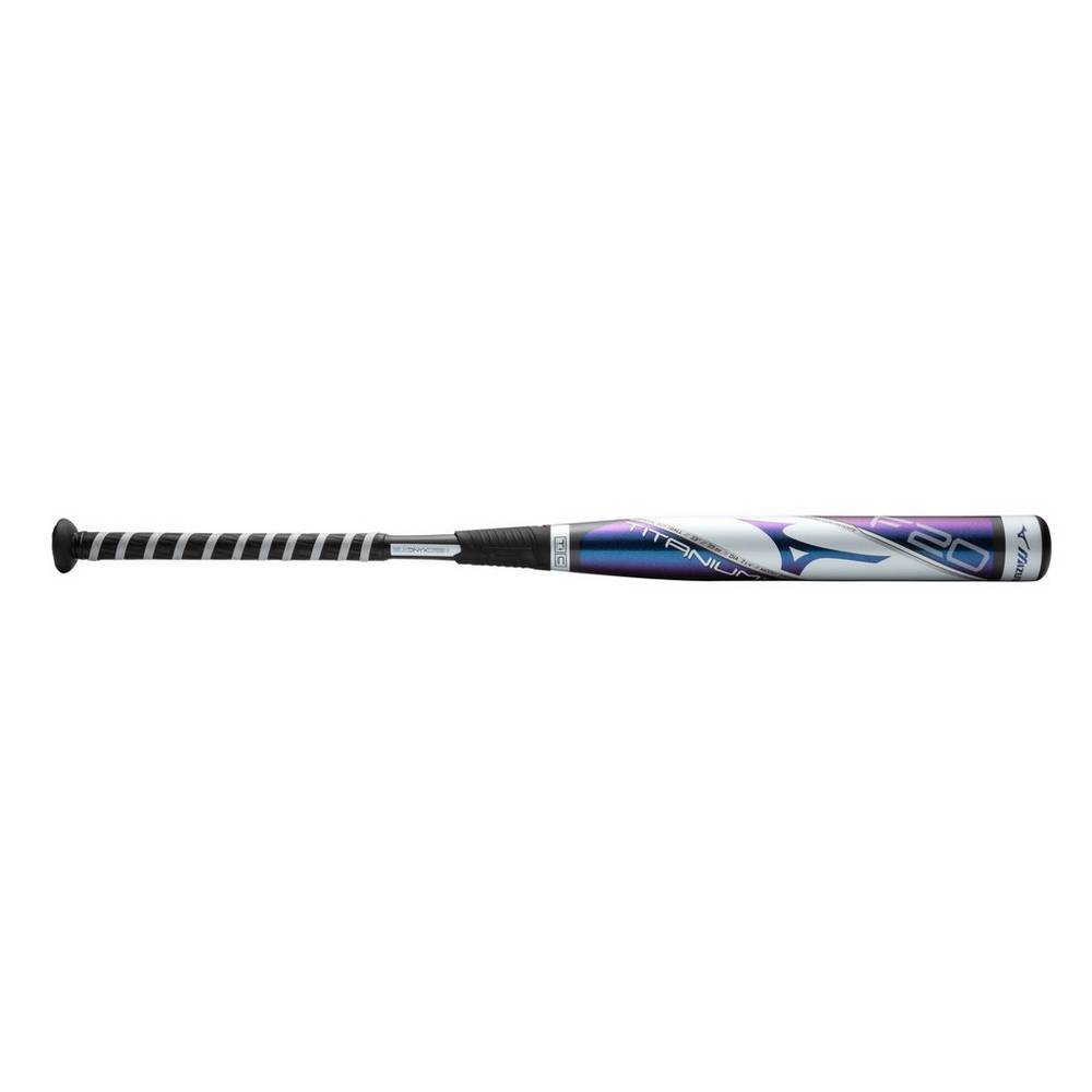 Womens Mizuno F20-TITANIUM - Fastpitch (-10) Softball Bat White Philippines (KRJCFB130)